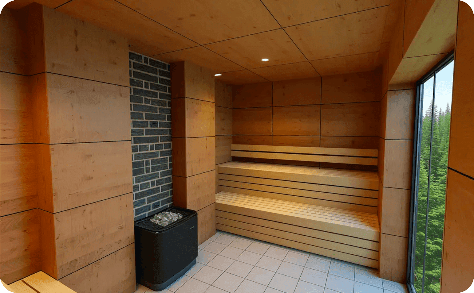 Сауна «Рохол Блэк Алдер»
